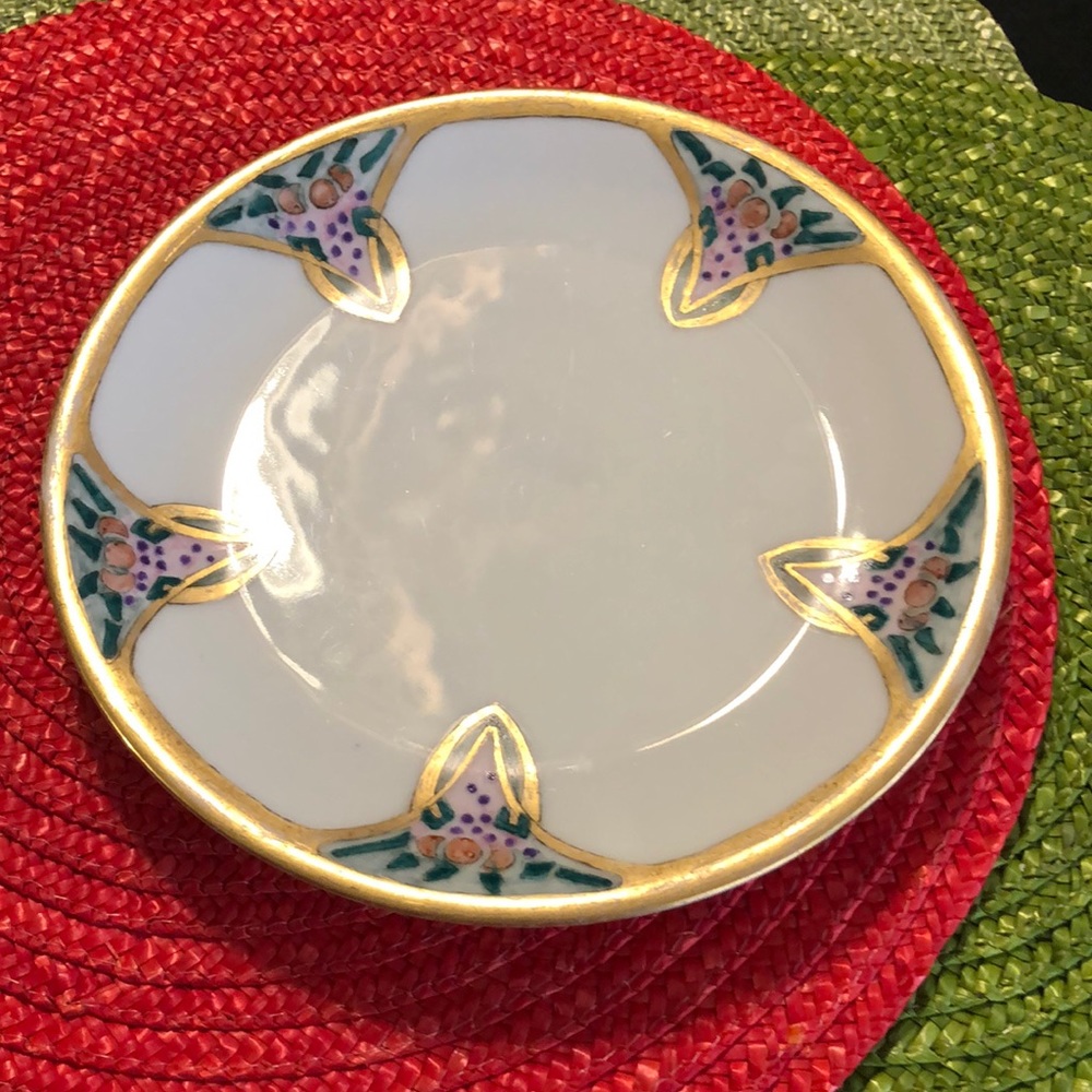 Vintage Bavaria hand painted plate
